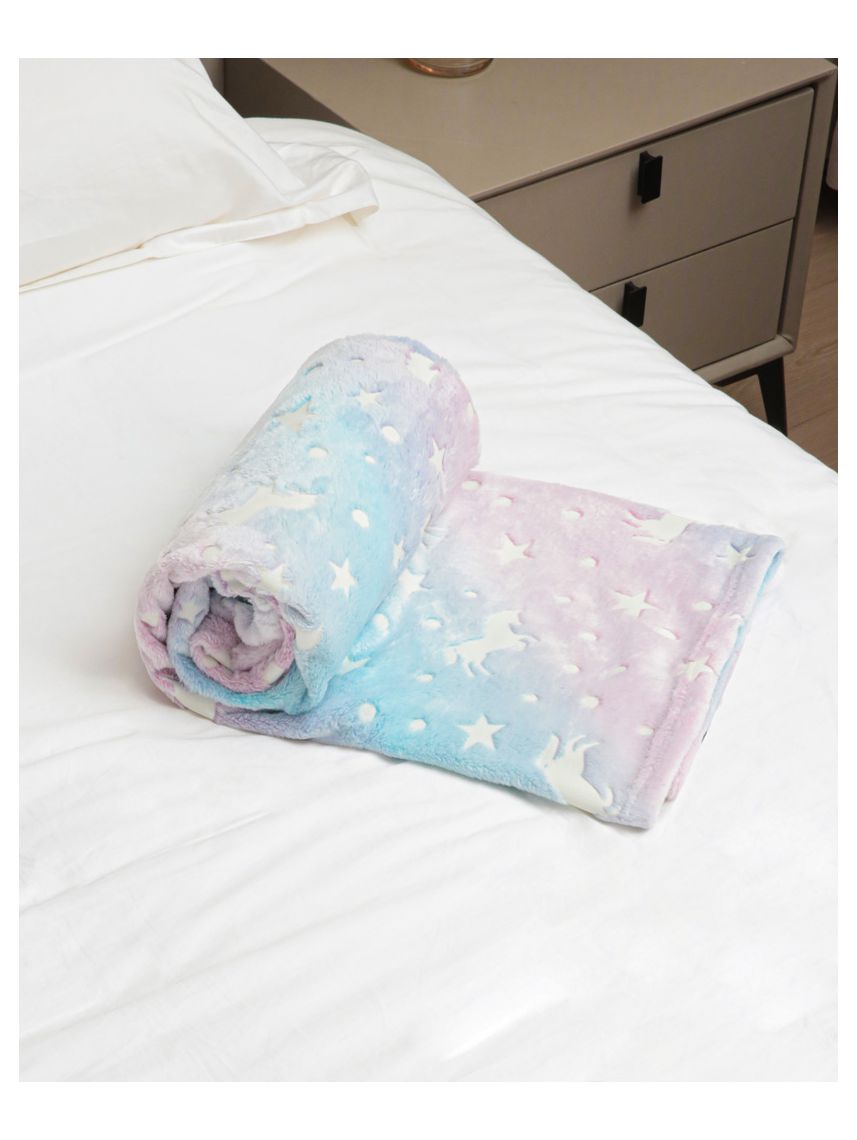 שמיכה פרוותית זוהרת בחושך 152X127