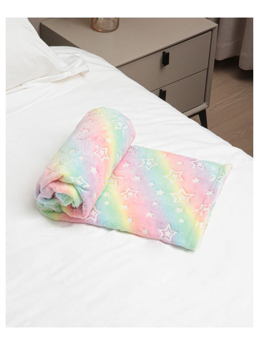 שמיכה פרוותית זוהרת בחושך 152X127