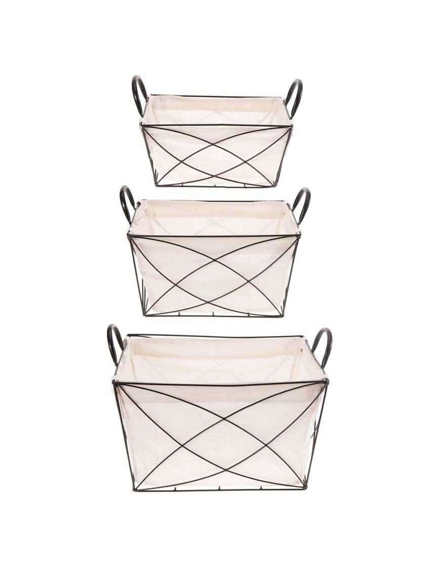 סלסלת ברזל דקורטיבית