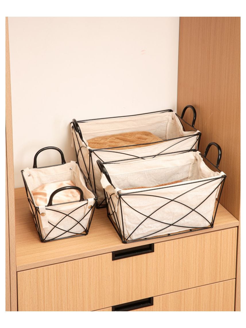 סלסלת ברזל דקורטיבית