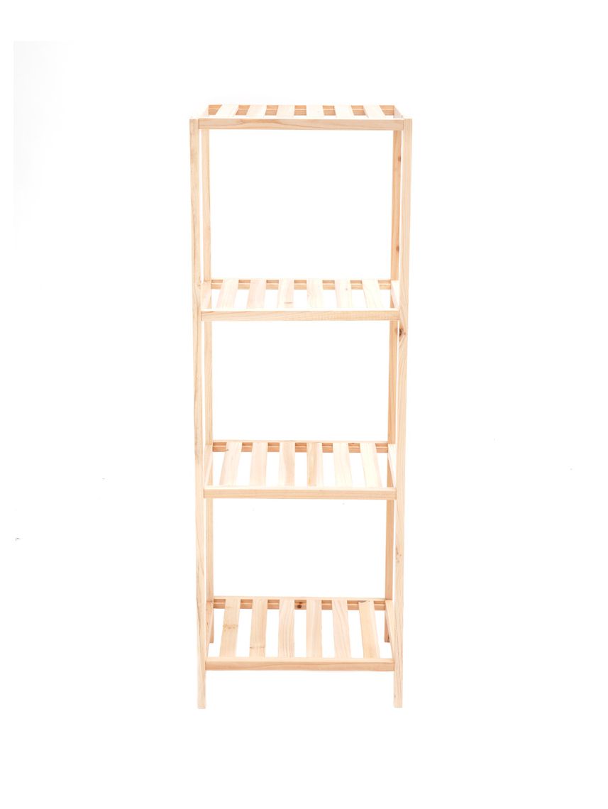 יחידת מדפים מעץ