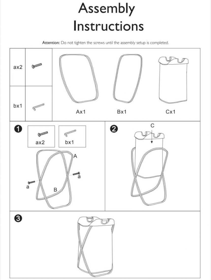 סל כביסה מבד