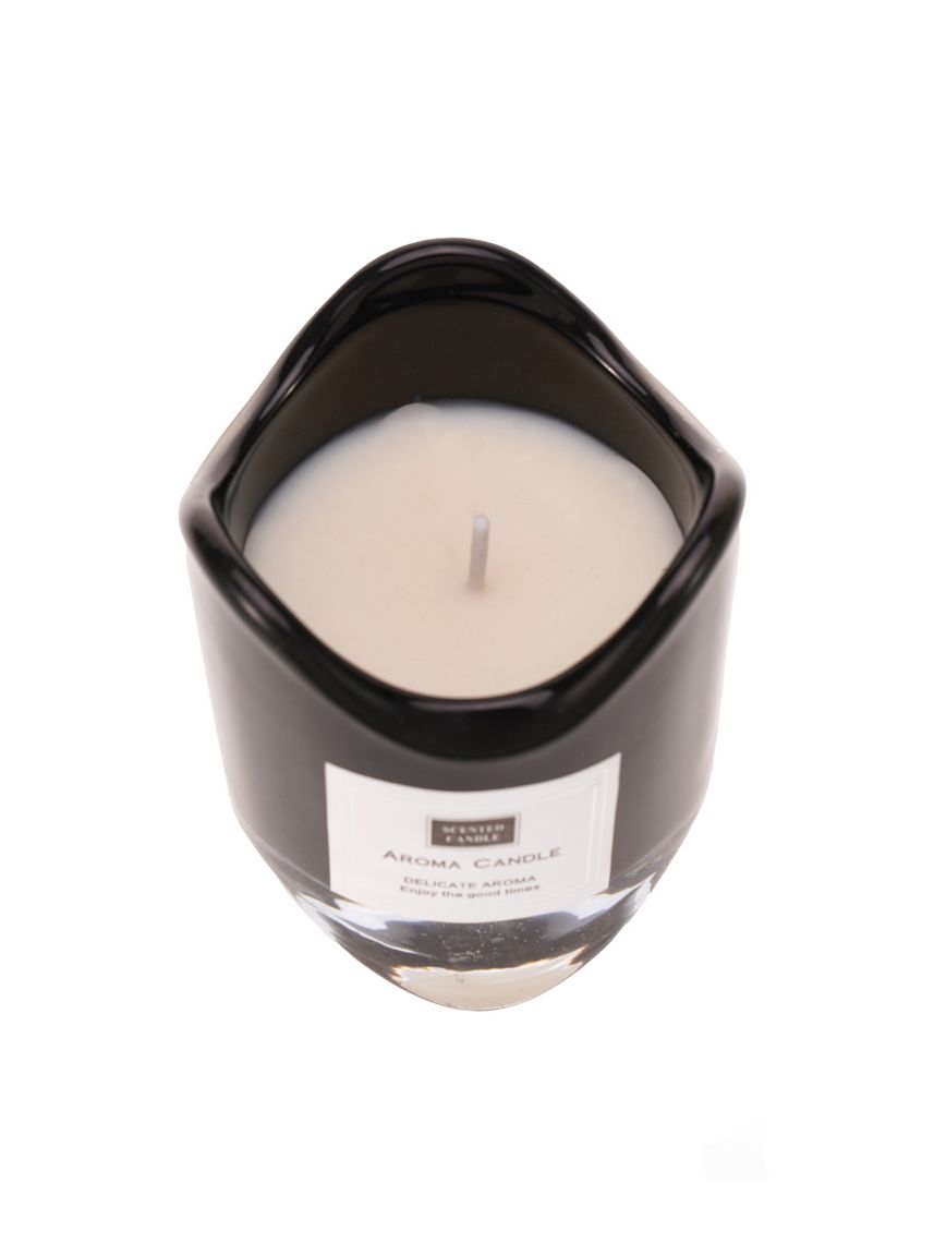 נר במעמד זכוכית גלי