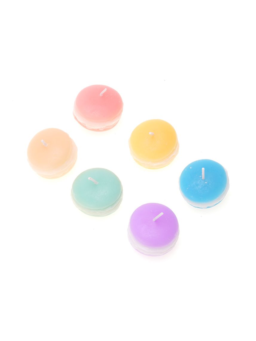 מארז 6 נרות מקרון