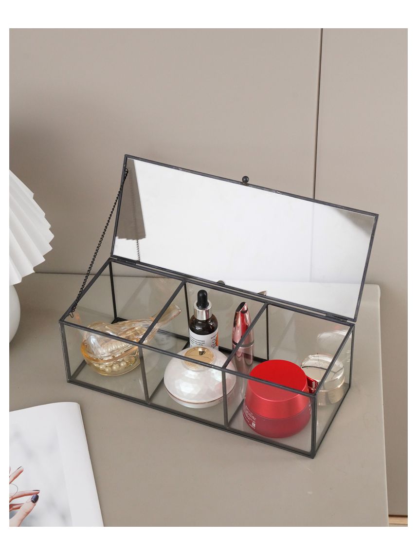 קופסת תכשיטים מזכוכית