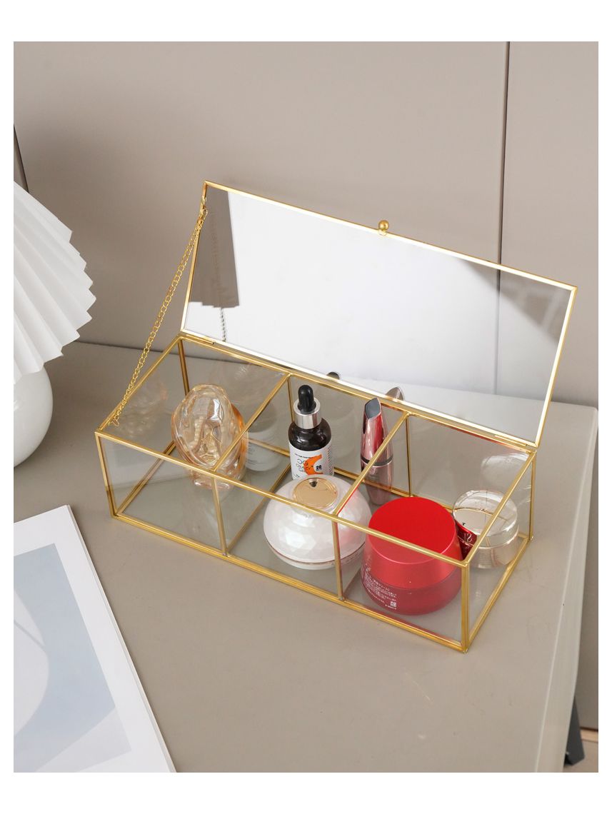 קופסת תכשיטים מזכוכית