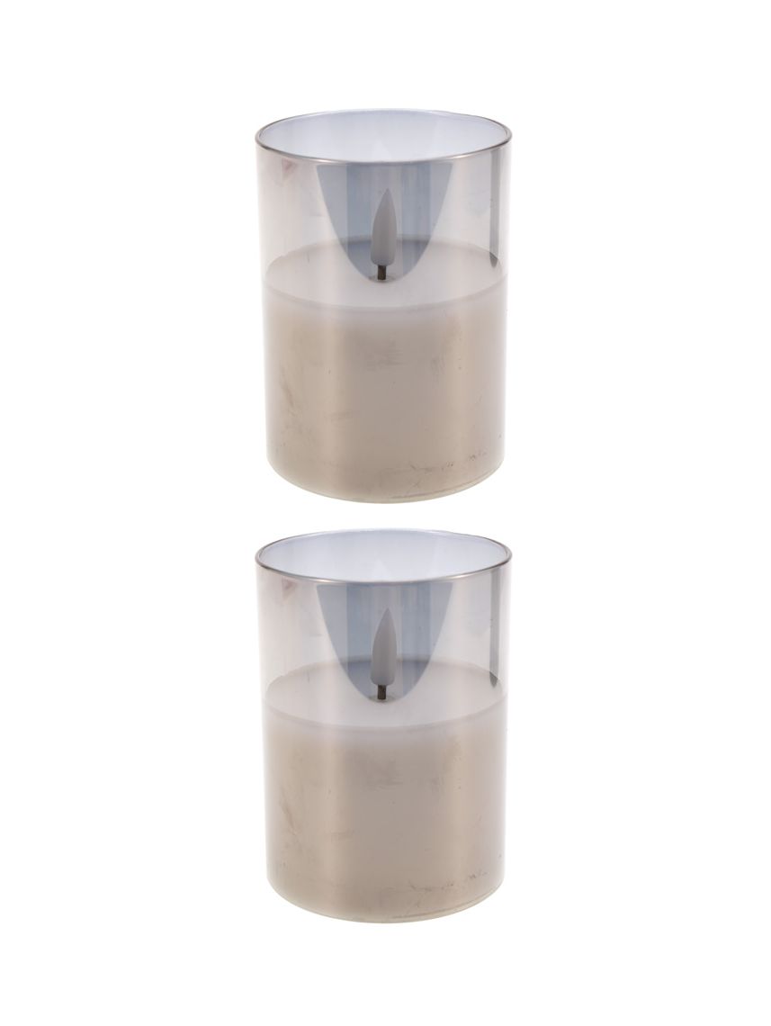 נר במעמד זכוכית