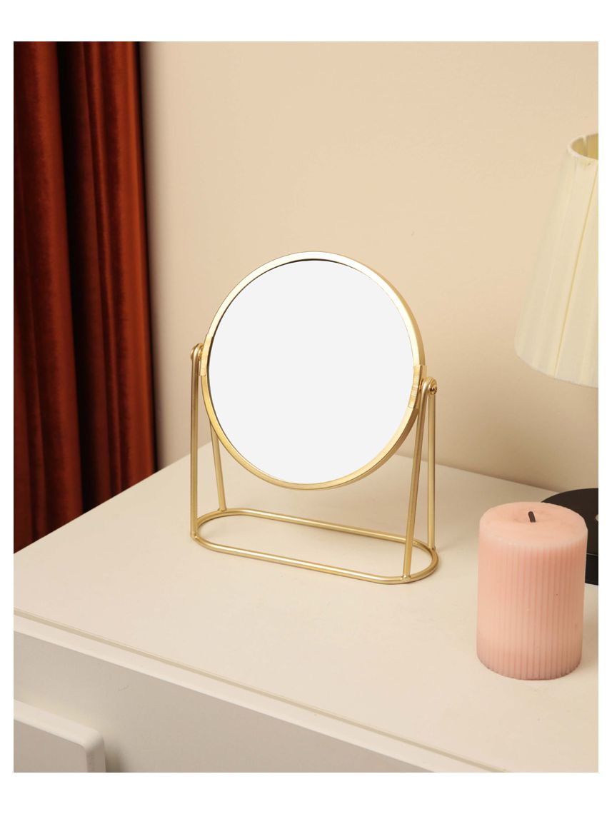 מראה שולחנית עגולה