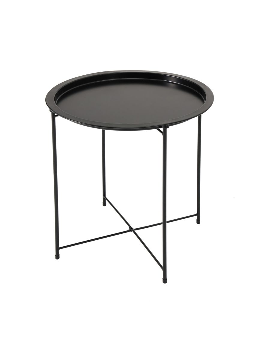 שולחן קפה עגול ממתכת