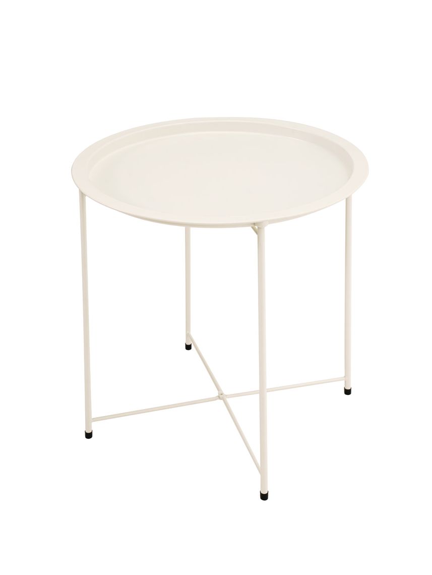 שולחן קפה עגול ממתכת