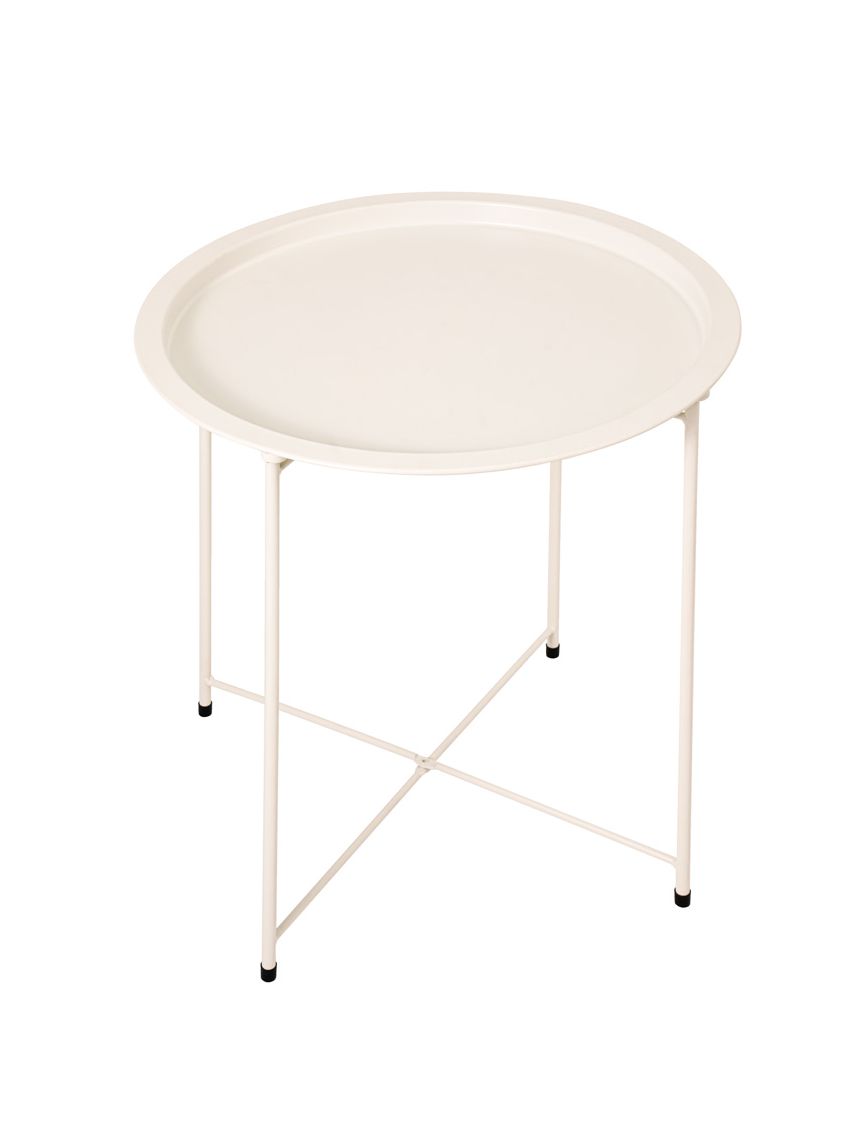 שולחן קפה עגול ממתכת