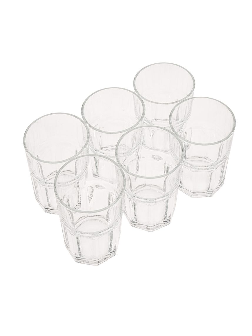 סט שישיית כוסות זכוכית