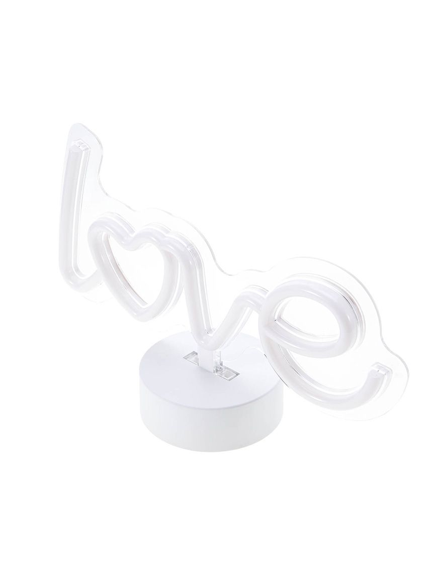 מנורת LOVE מפלסטיק