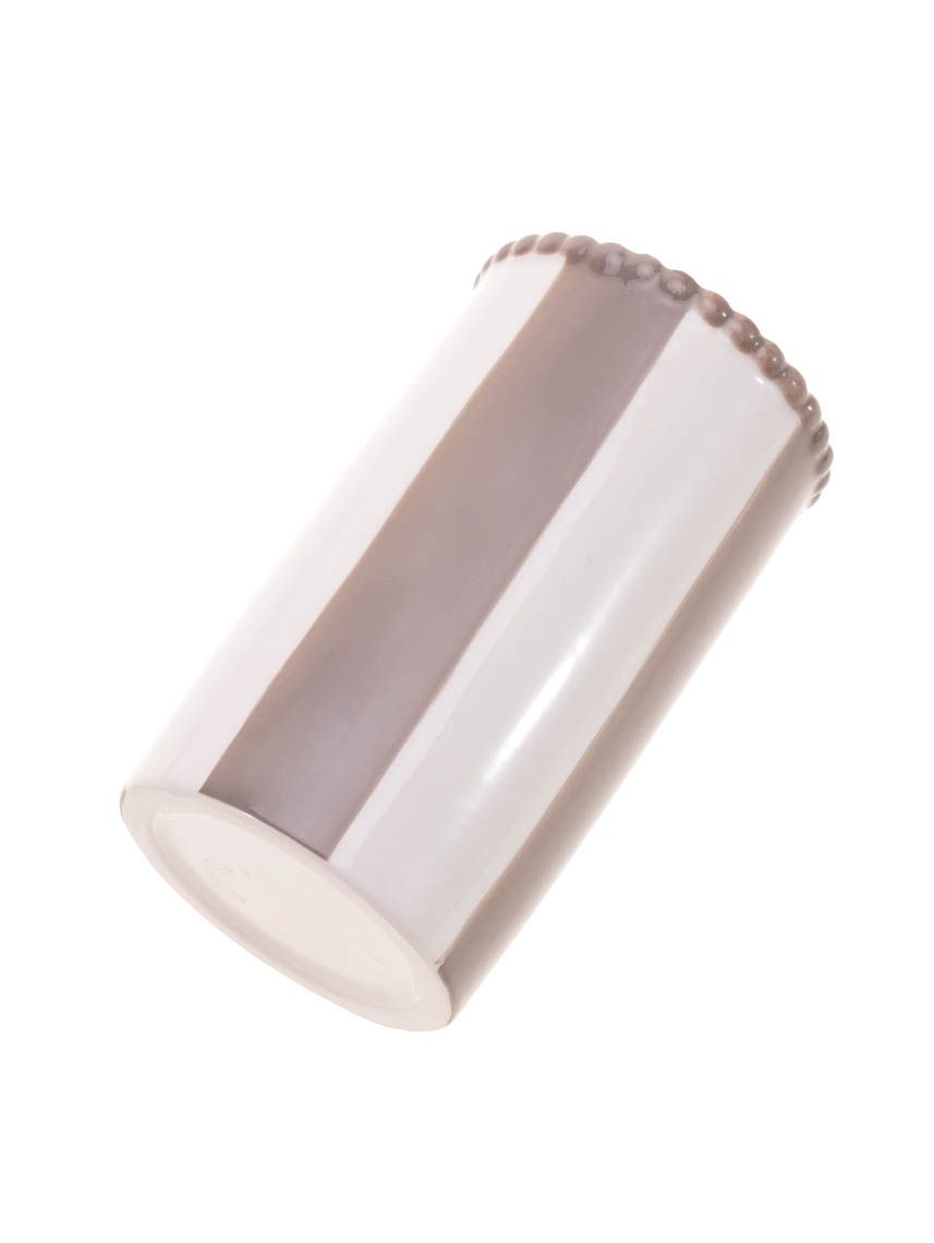 כוס פסים למברשות שיניים