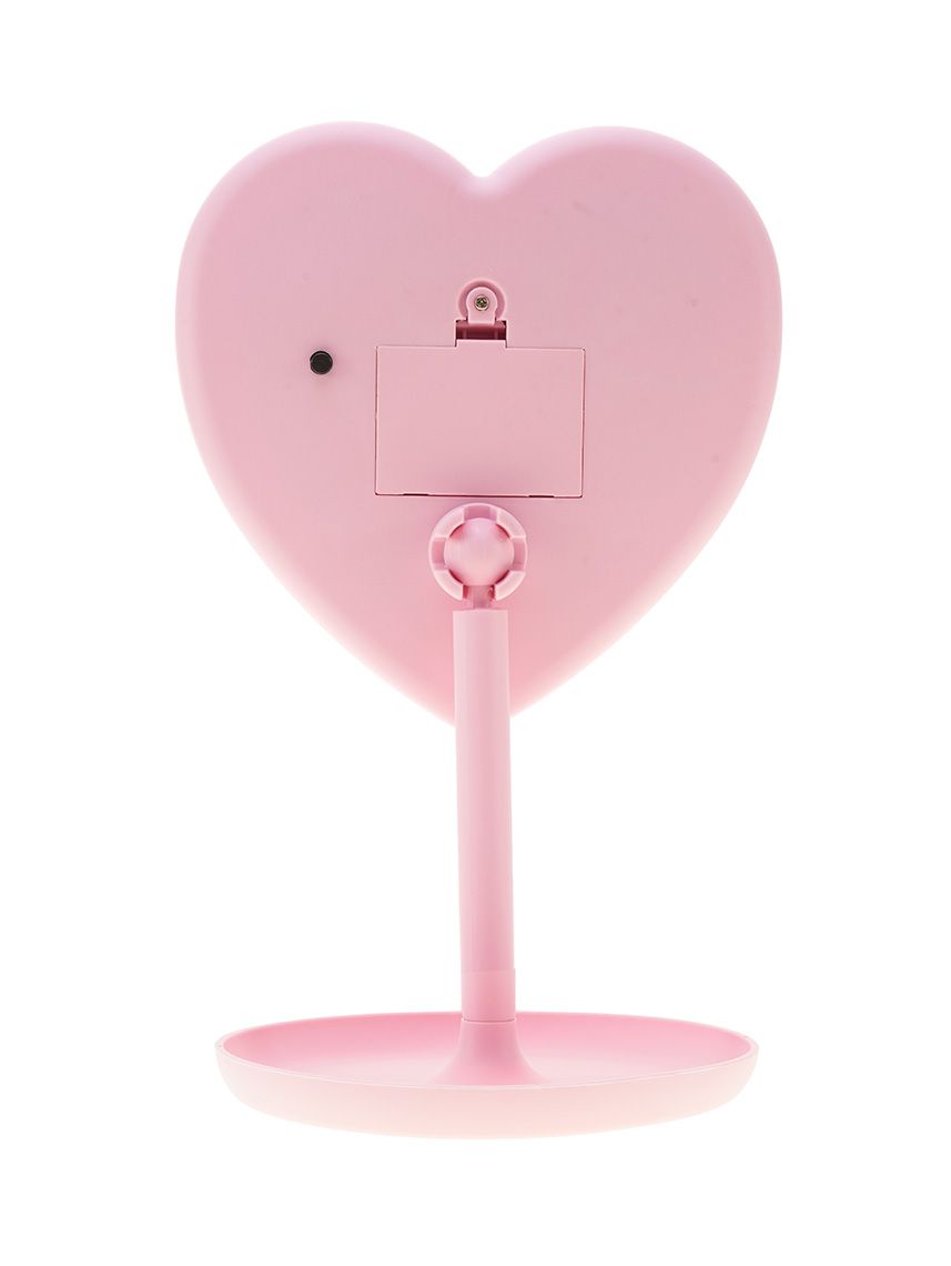 מראת שולחן לב