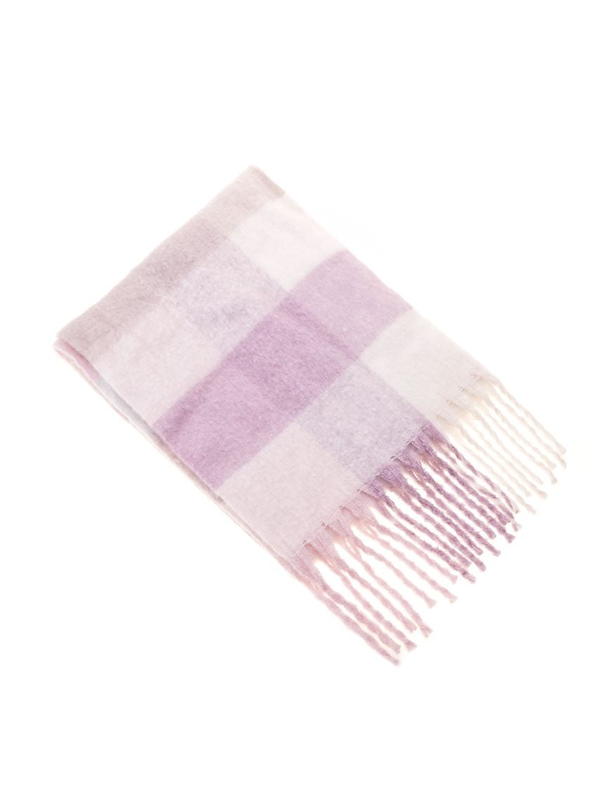 צעיף פרנזים משובץ