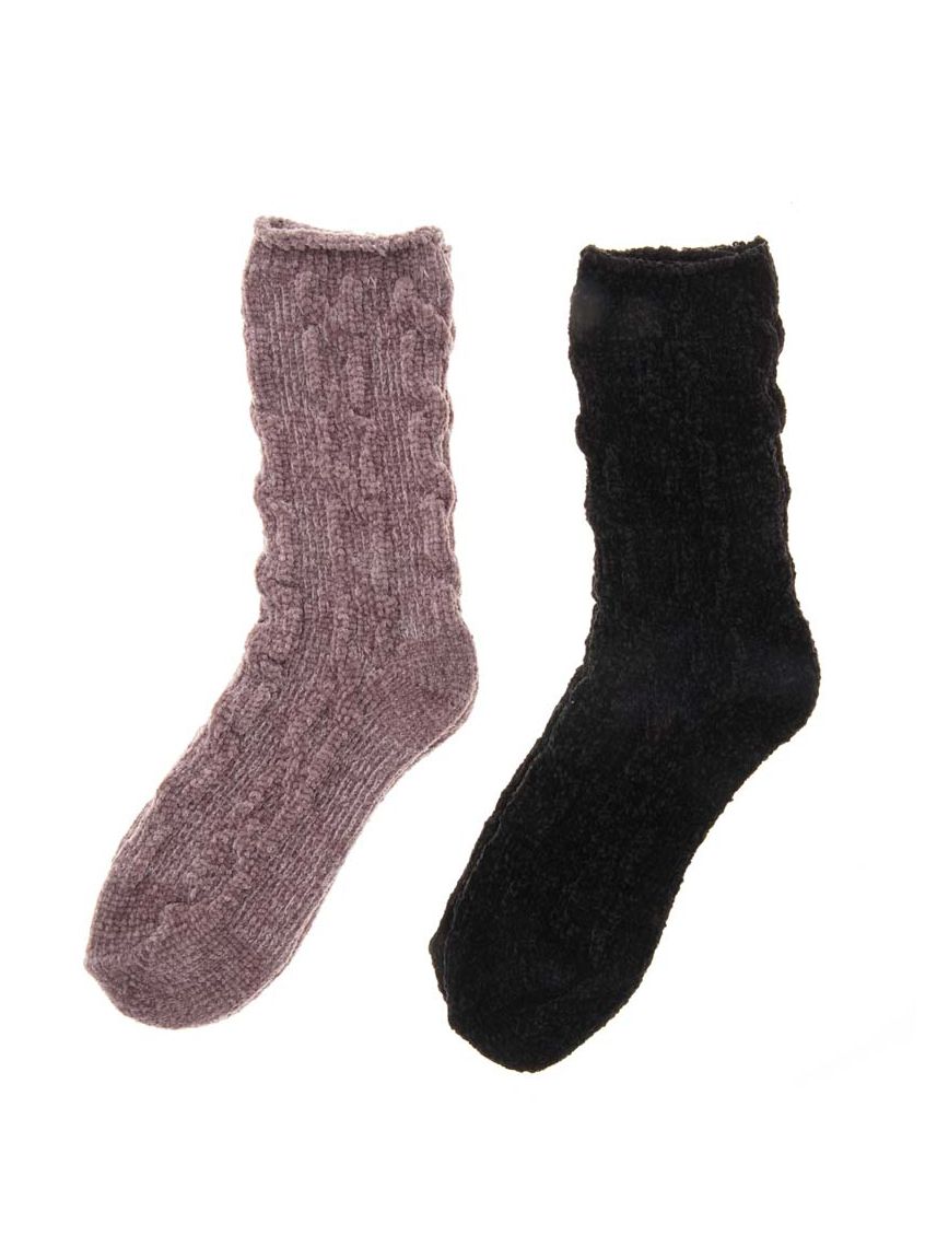 מארז 2 זוגות גרביים עבות 36-41
