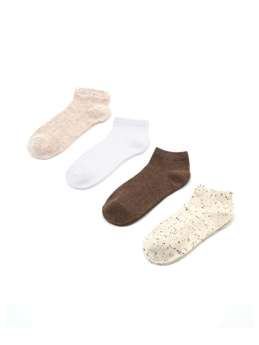 מארז 4 זוגות גרבי סניקרס 36-41