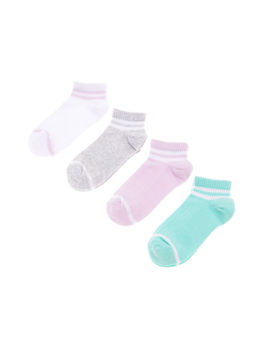 מארז 4 זוגות גרבי סניקרס 29-35