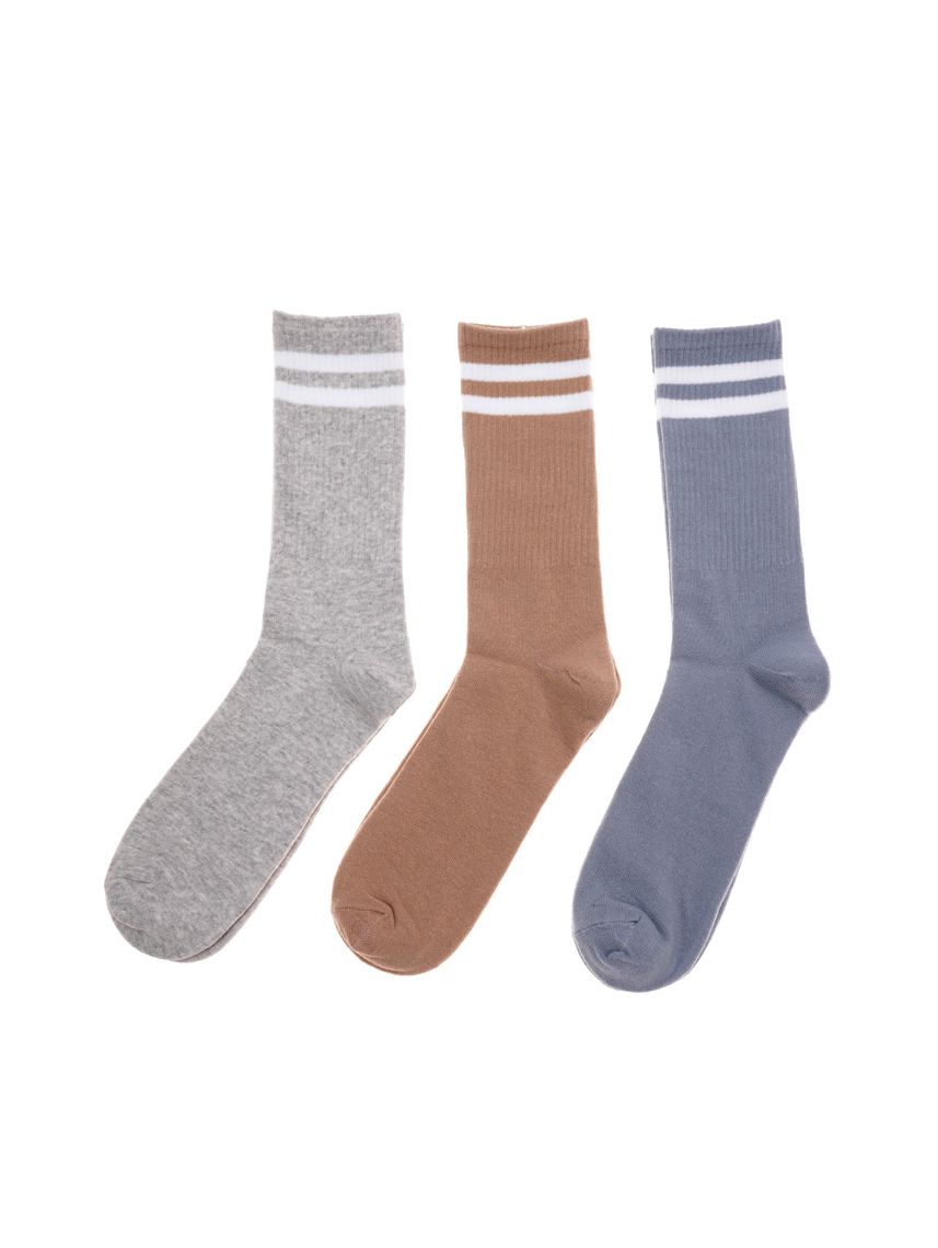 מארז 3 זוגות גרביים 40-46