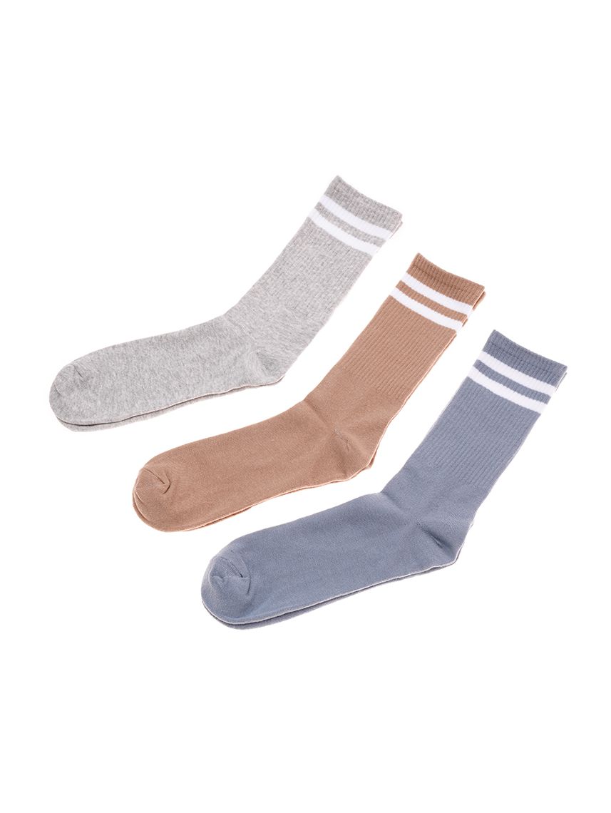 מארז 3 זוגות גרביים 40-46