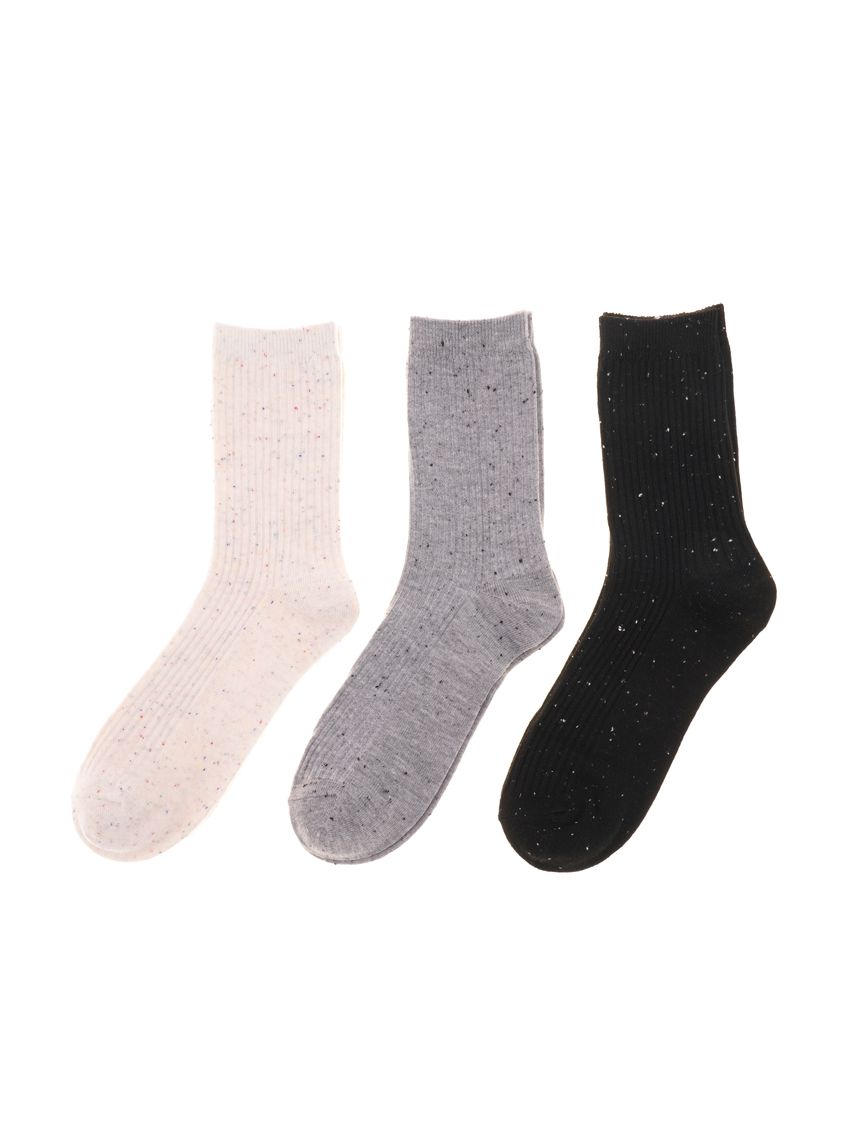 מארז 3 גרבי ריב 36-41