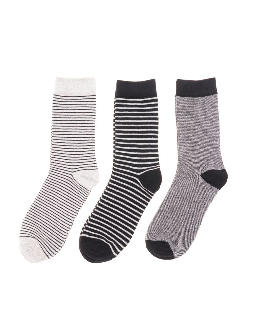 מארז 3 גרבי פסים 41-46