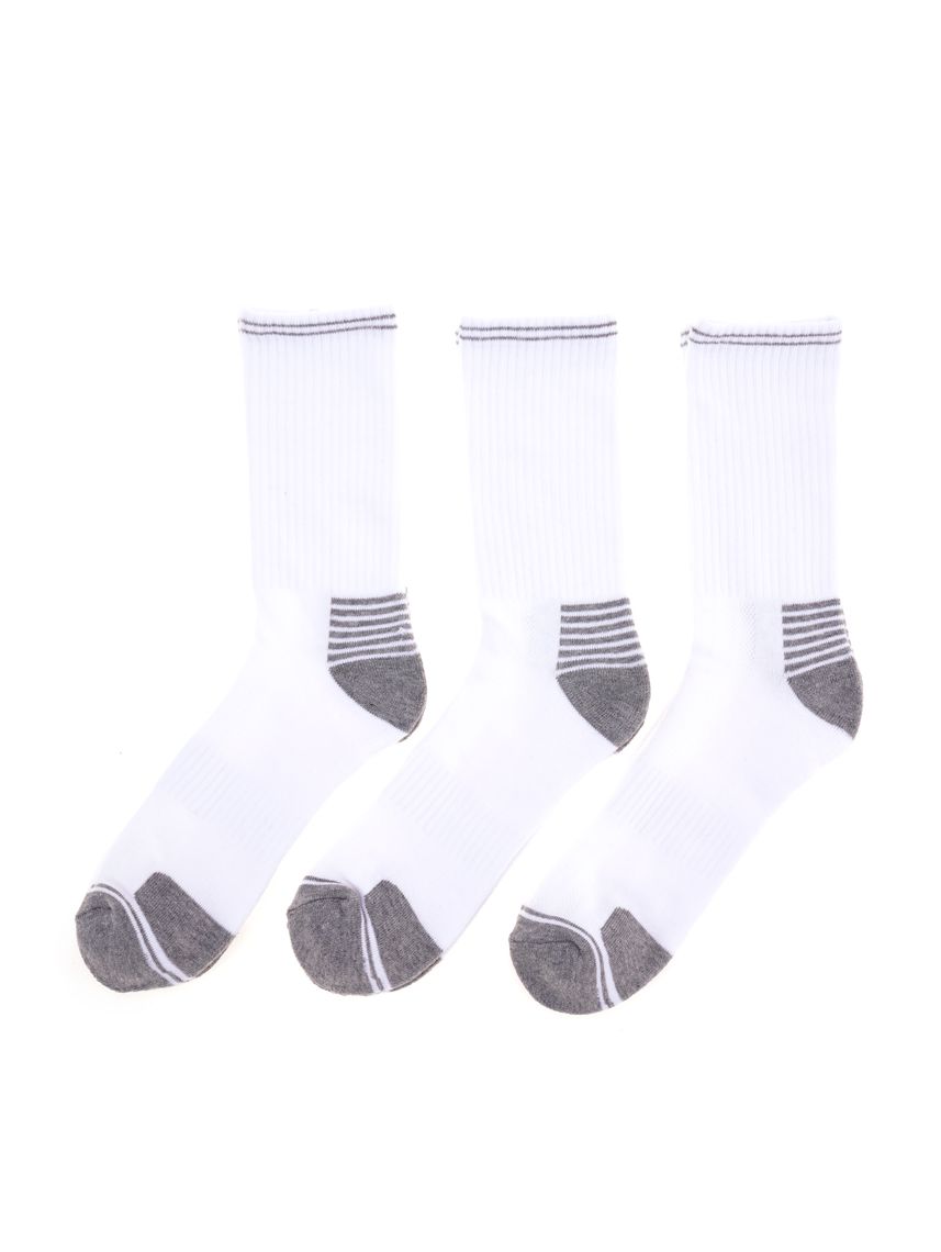 מארז 3 זוגות גרביים ארוכות 41-46