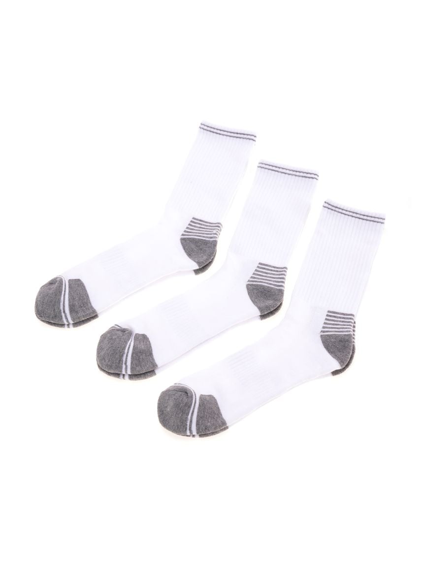 מארז 3 זוגות גרביים ארוכות 41-46