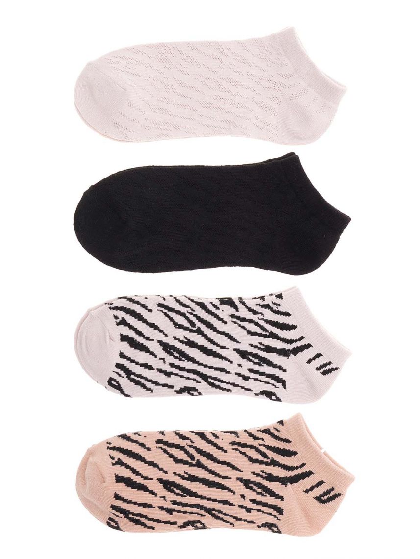 מארז 4 זוגות גרביים 36-41