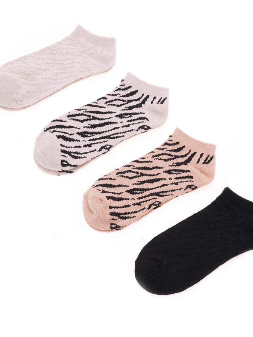 מארז 4 זוגות גרביים 36-41