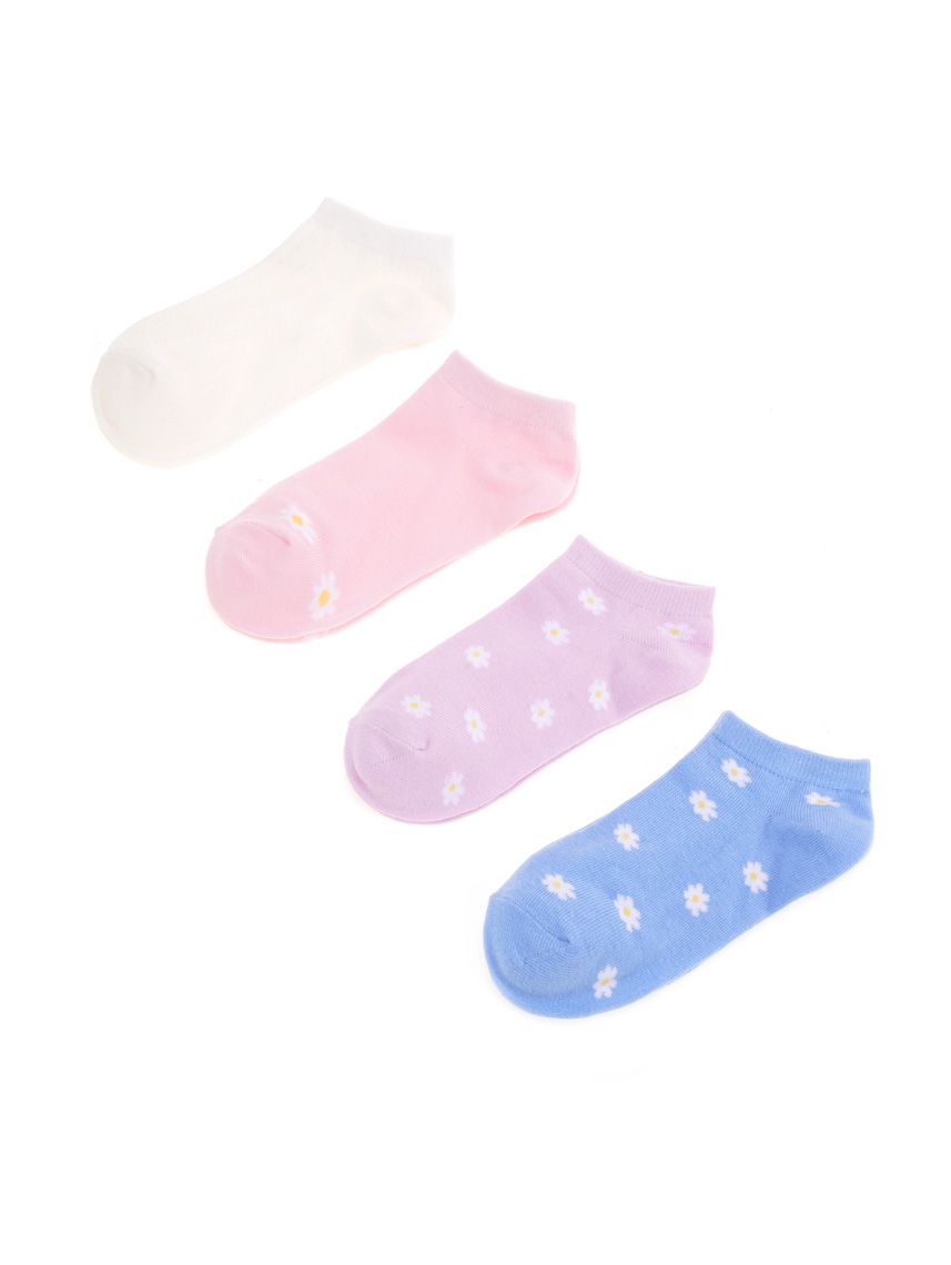 מארז 4 זוגות גרבי סניקרס 29-35