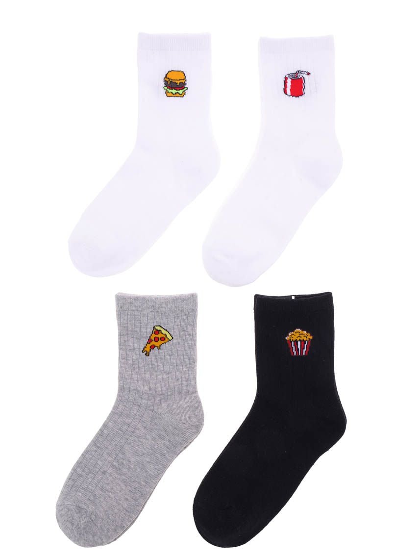 מארז 4 זוגות גרביים 29-35