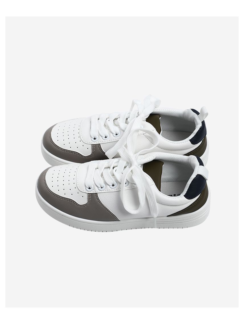 סניקרס דמוי עור לילדים 30-35