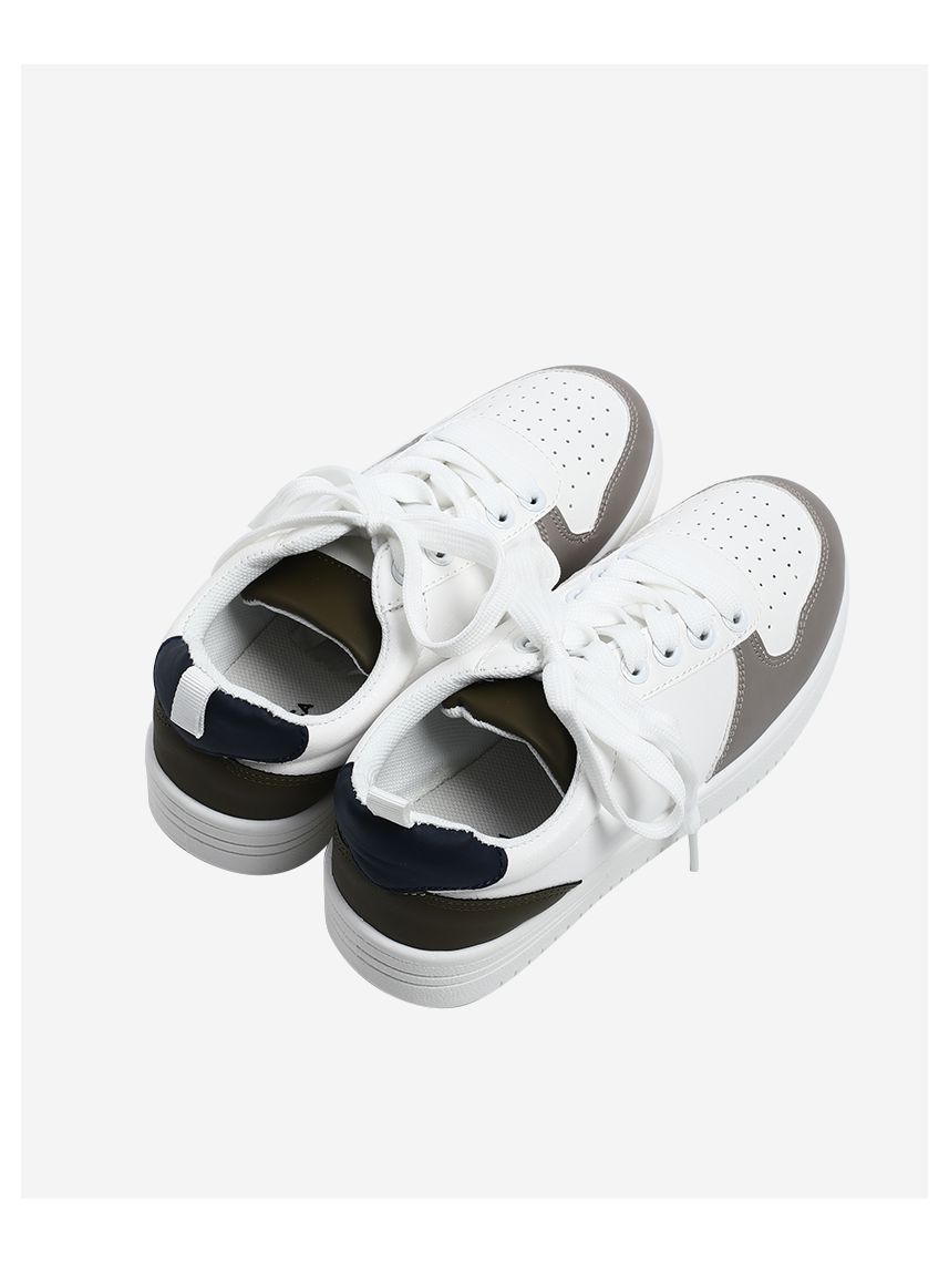 סניקרס דמוי עור לילדים 30-35