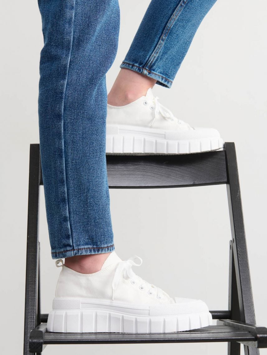 סניקרס עם סולייה גבוהה לנשים 36-41