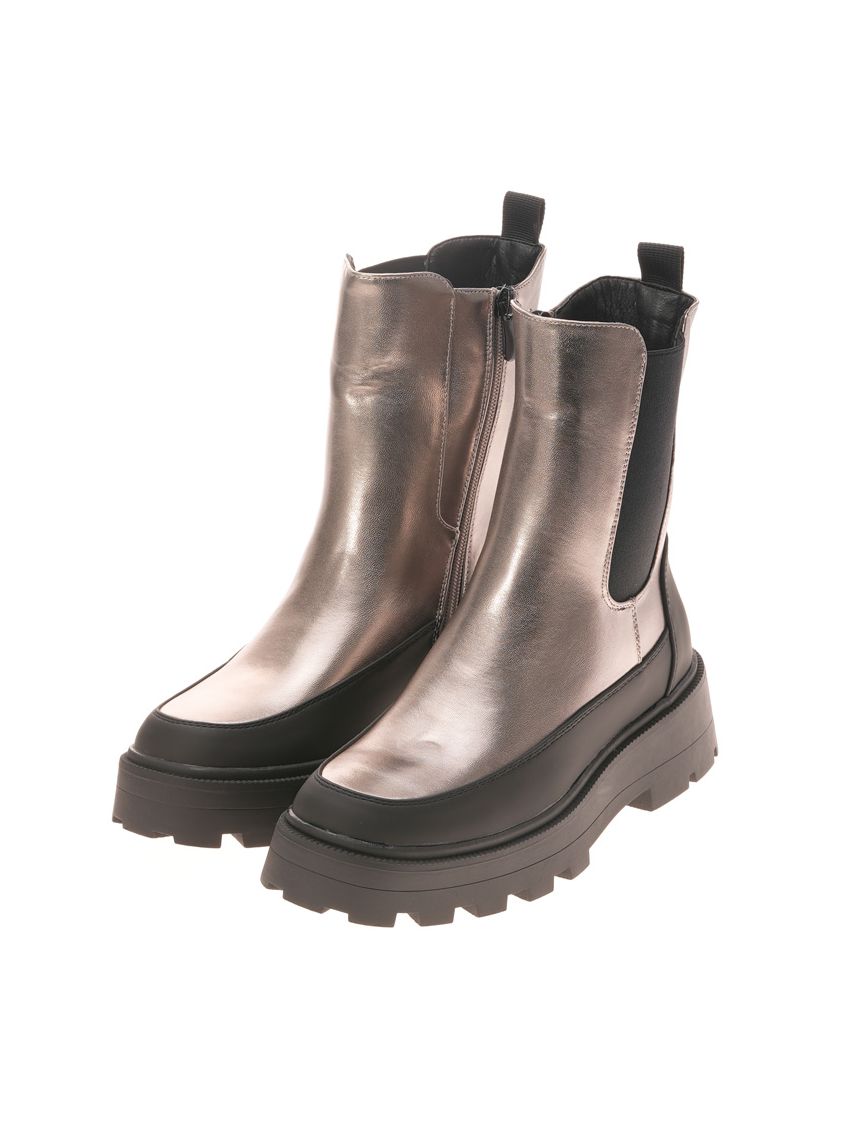 מגפיים בגימור מטאלי 36-41