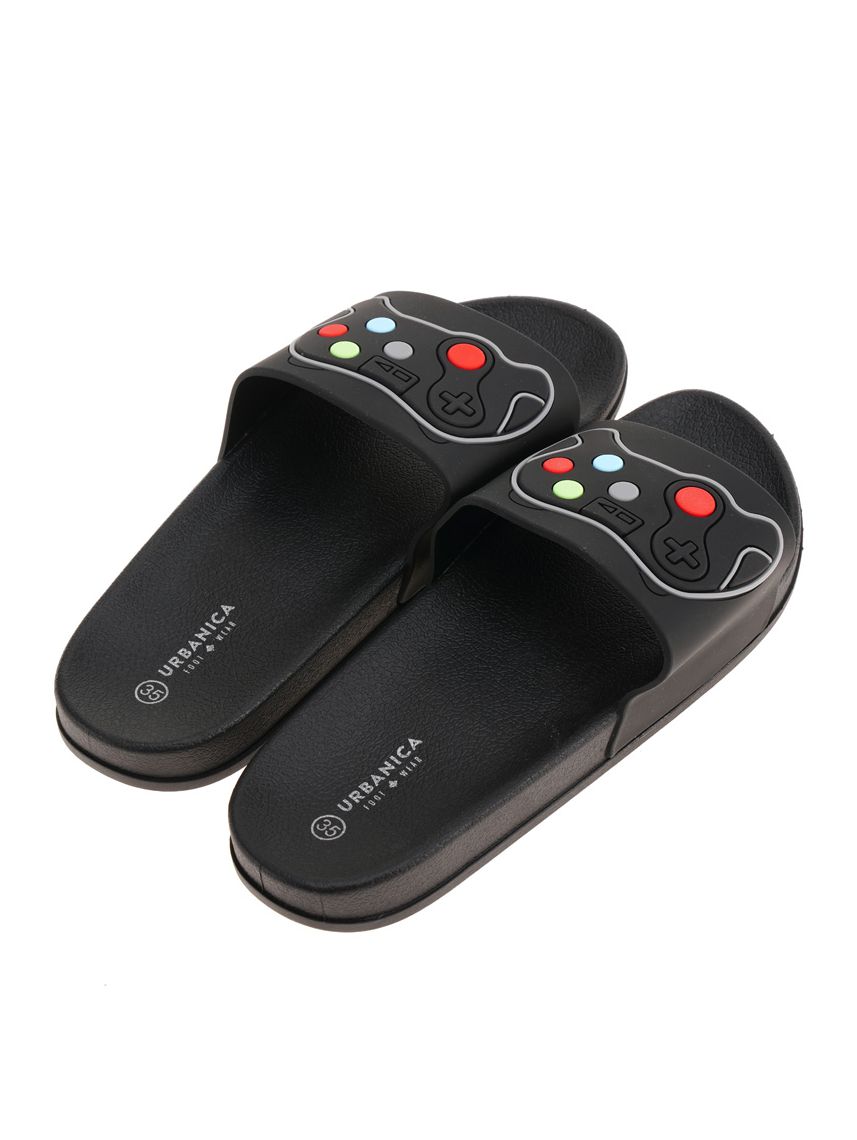 כפכפי סלייד לבנים 30-35