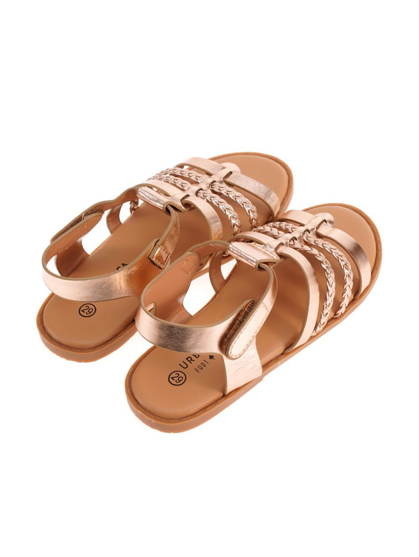 סנדלי רצועות לבנות 24-29