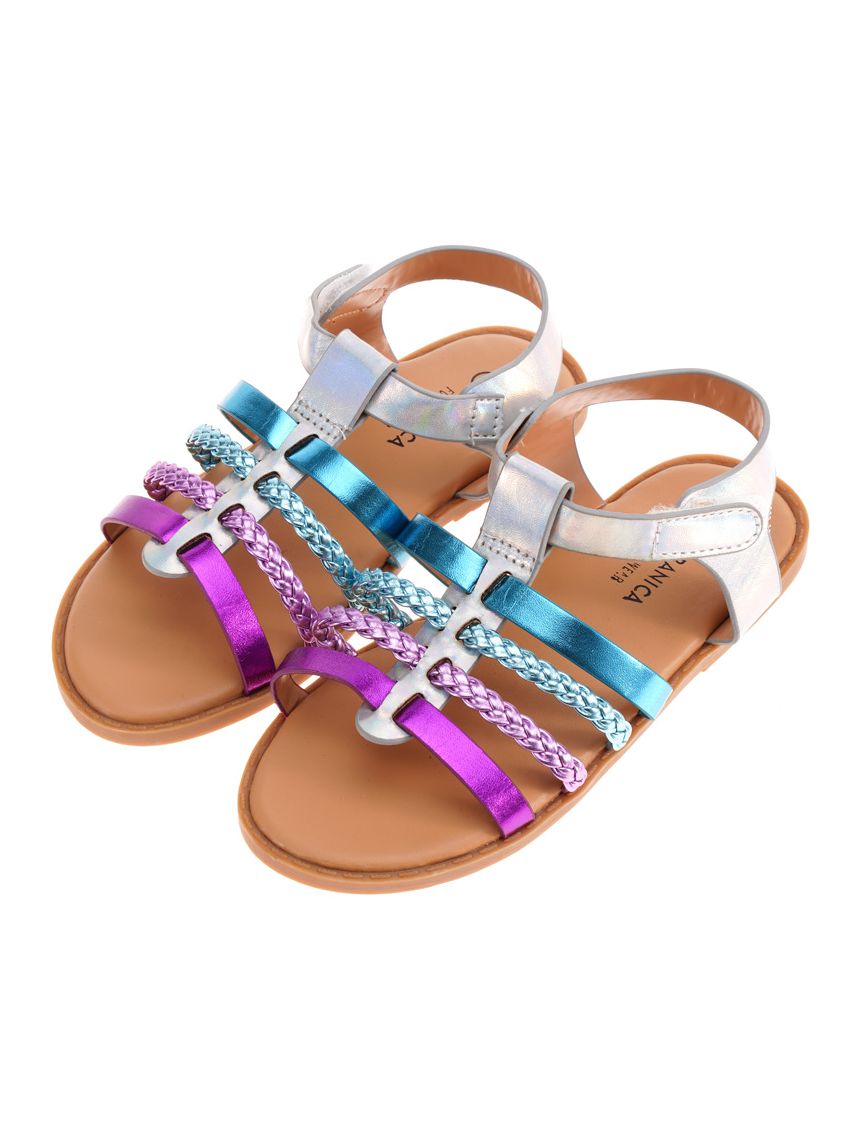 סנדלי רצועות לבנות 24-29