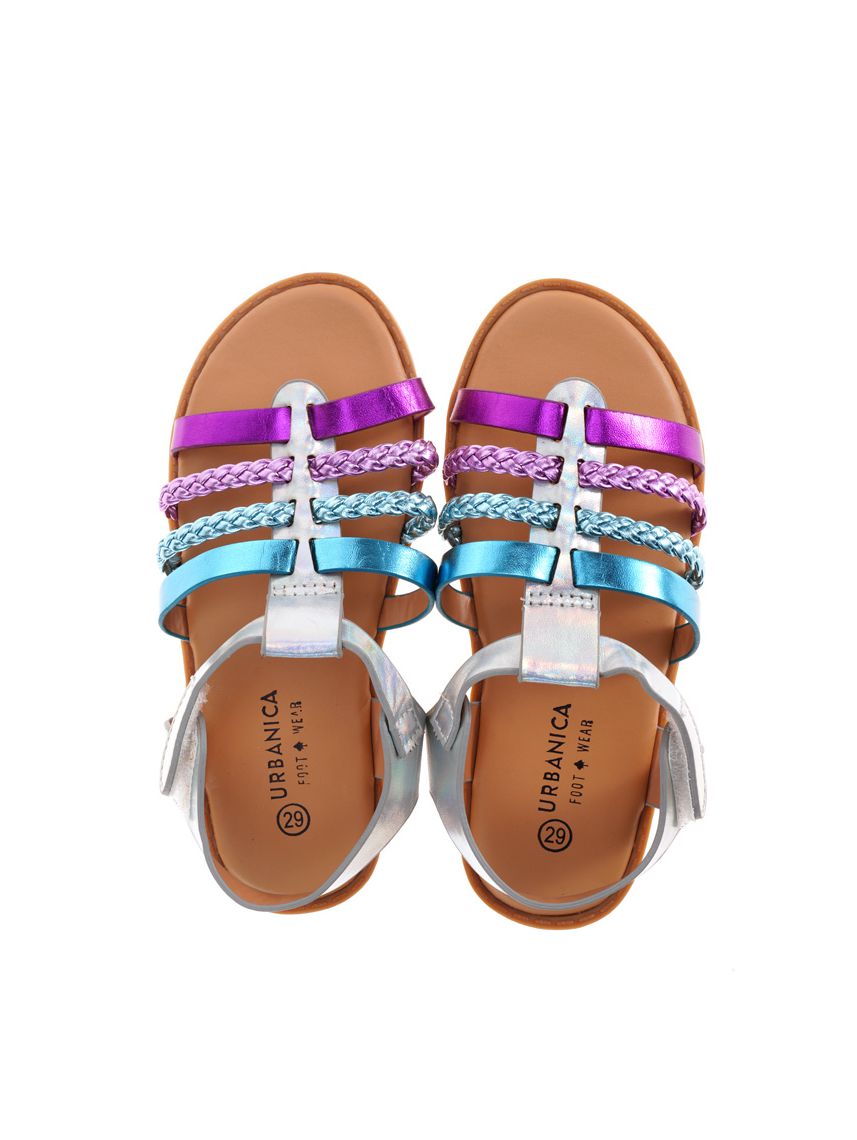 סנדלי רצועות לבנות 24-29