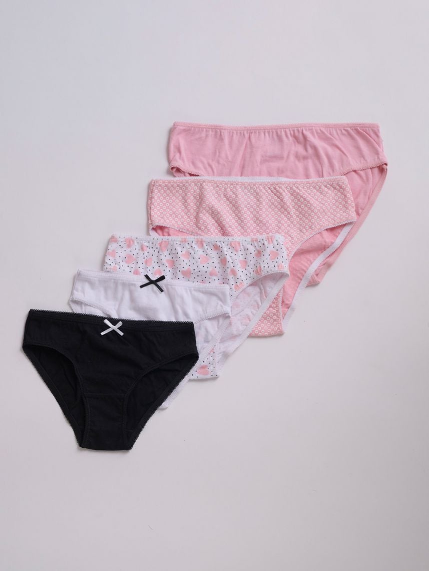 מארז 5 תחתוני בנות