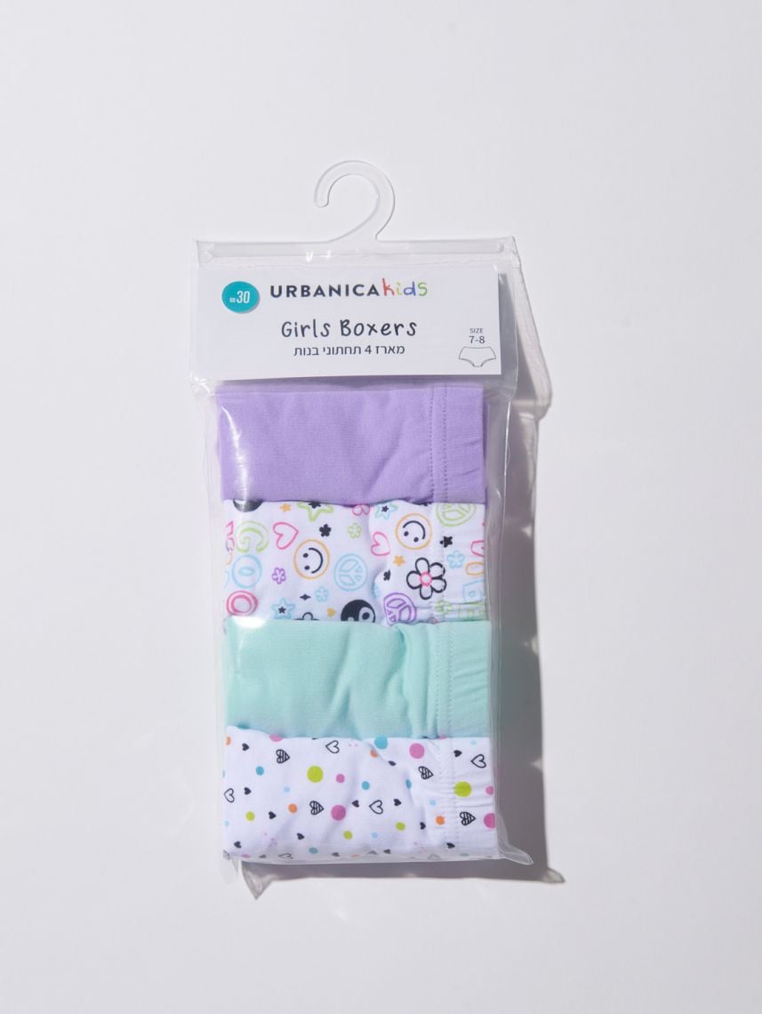 מארז 4 תחתוני בוקסר