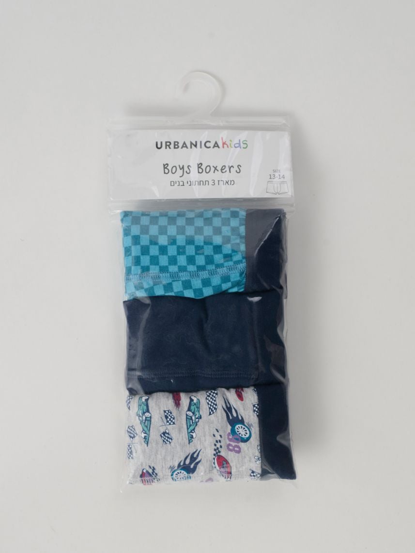 מארז 3 תחתוני בוקסר