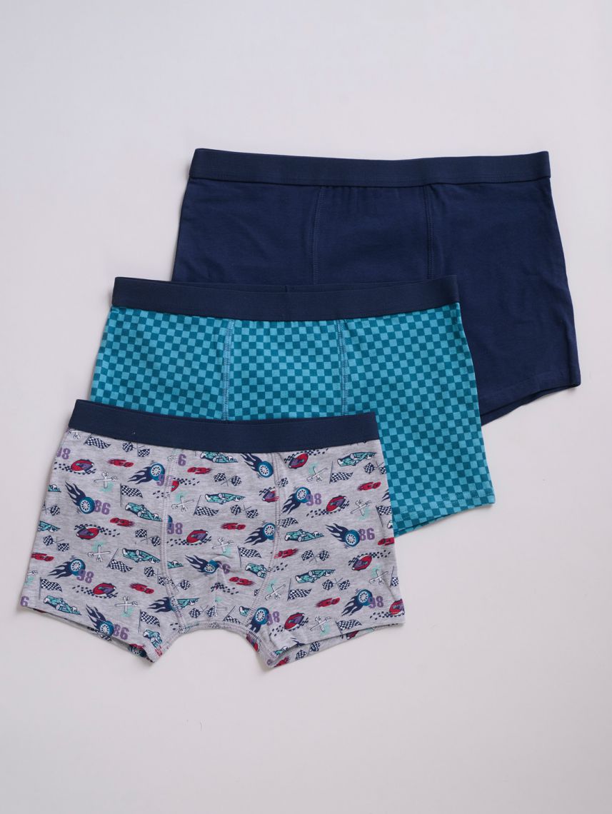 מארז 3 תחתוני בוקסר