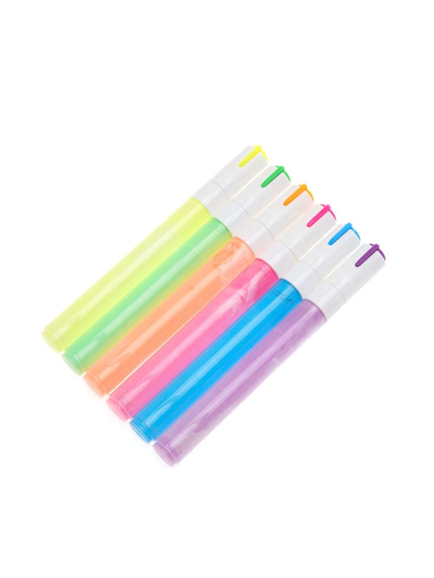 מארז 6 טושים זוהרים