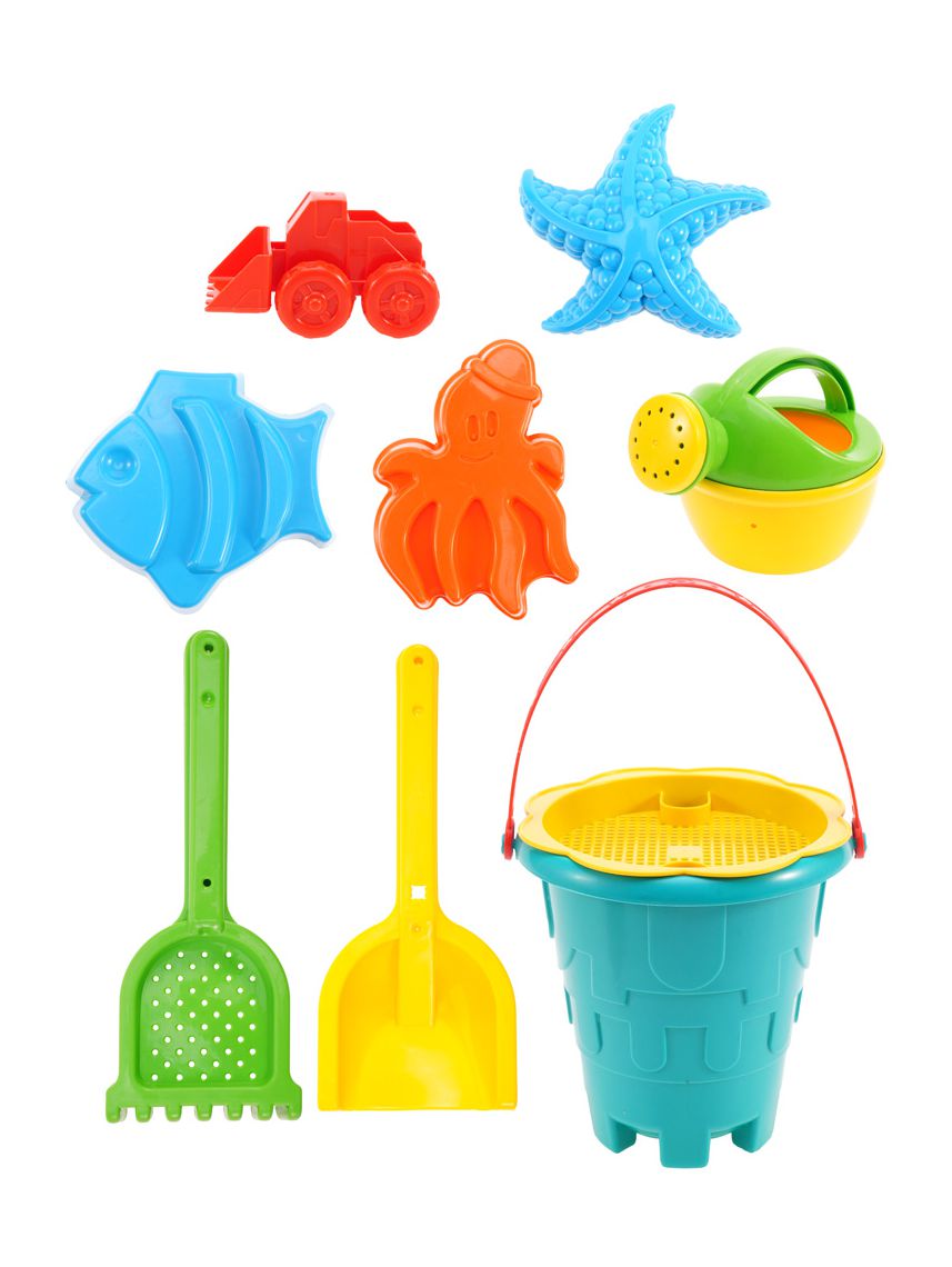 מארז משחקי חוף דלי