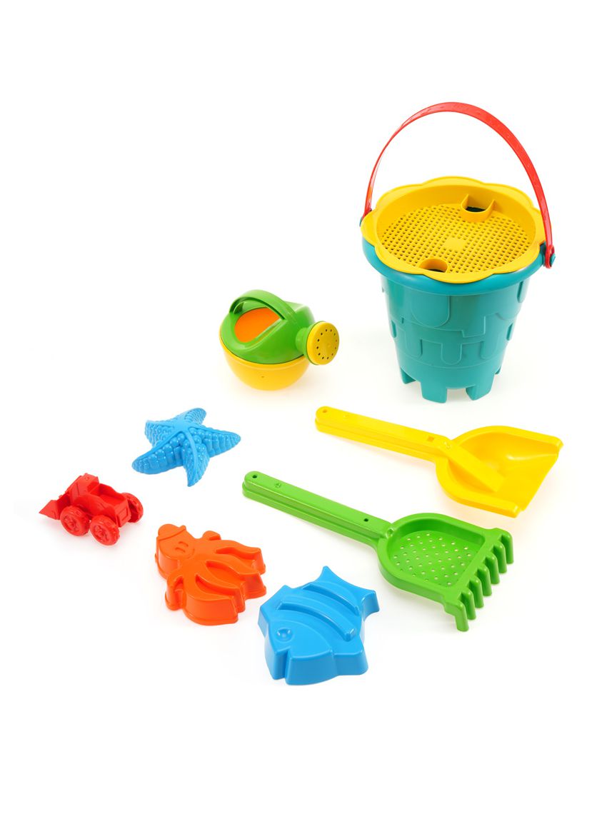 מארז משחקי חוף דלי