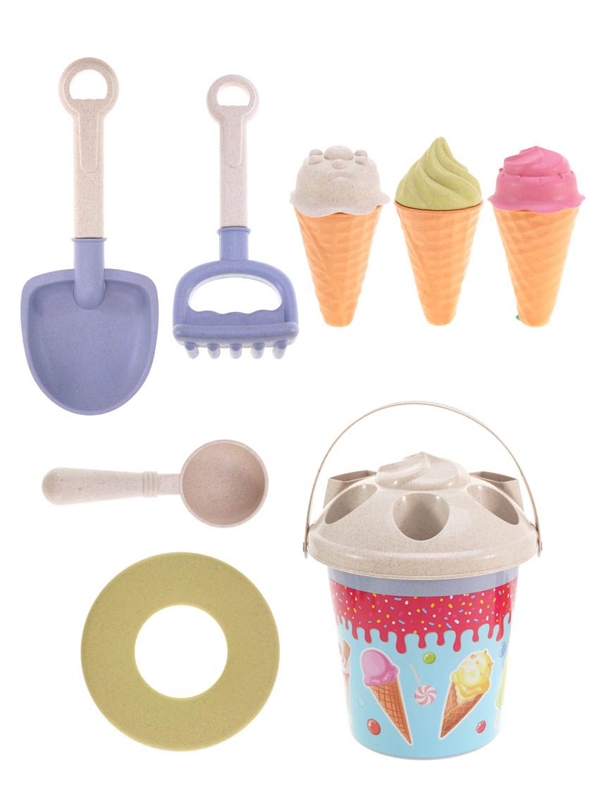 סט אביזרים לחוף 8 חלקים