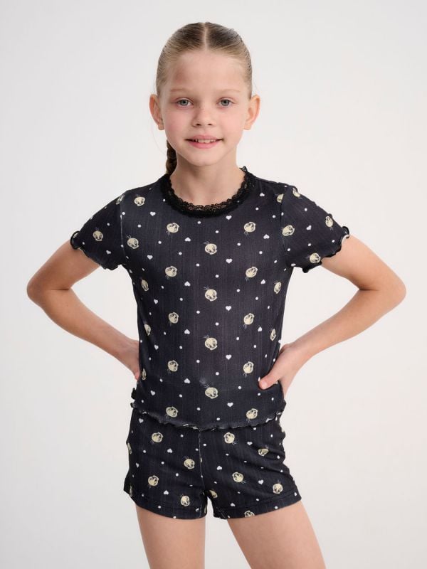 סט פיג’מה קצרה | Looney Tunes